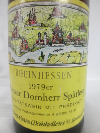 650) 1979 er MAINZER DOMHERR   Spätlese