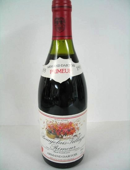 742)   1993er BEAUJOLAIS   VILLAGES   PRIMEUR